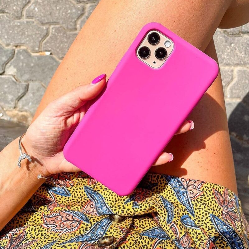 coque silicone iphone telephone apple